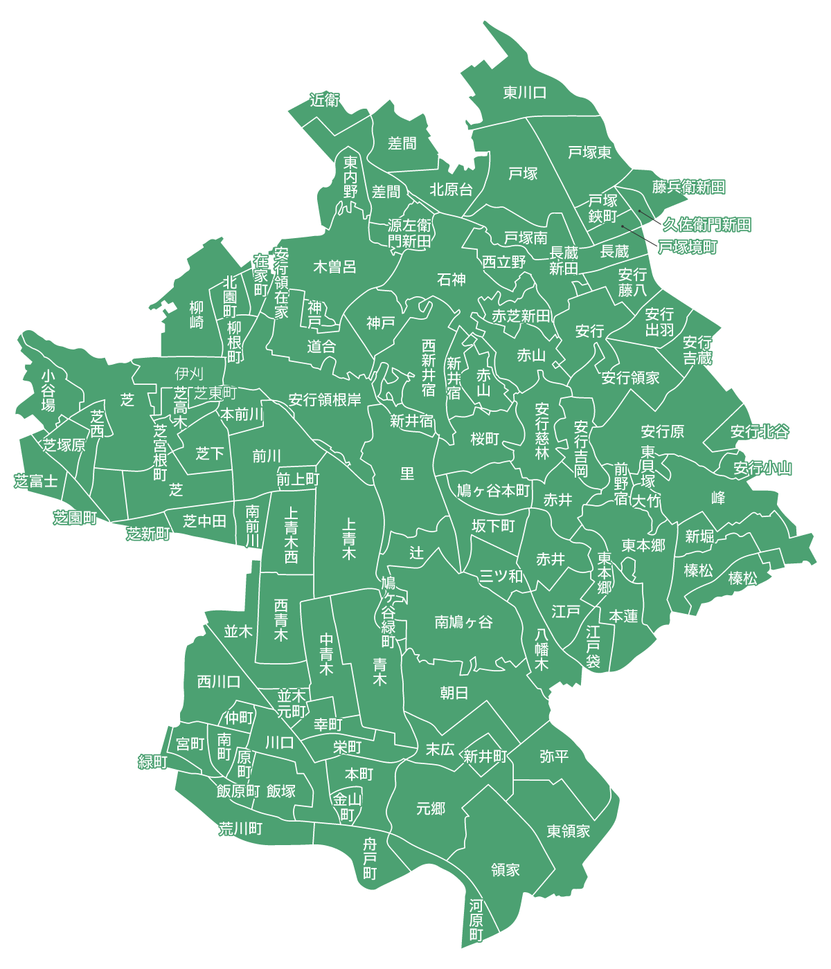 対応エリア川口市